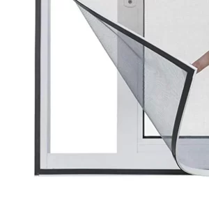 Tela Mosquiteiro Magnetica Para Janela Rede Removivel Anti Insetos Facil Instalação Cor:Branco