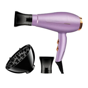 Secador de Cabelo Modelador Difusor de Calor Secagem Modelo:Lilás;Voltagem:110V