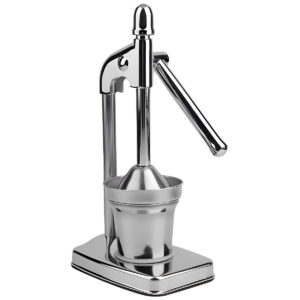 Espremedor Prensa Extrator Manual de Frutas Suco Inox