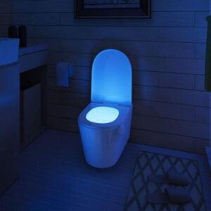 Luz Led Com Sensor Para Vaso Sanitario Privada Light Bowl