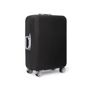 Capa Protetora Malas Viagem Bagagem Malha Neopreme Elástico Tam M Cor:Preto