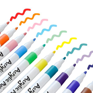 Canetinhas Coloridas Cores Acrílicas Permanente 80 Cores