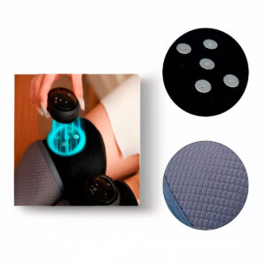 Joelheira Massageador Elétrico Aquecimento Vibração Alívio