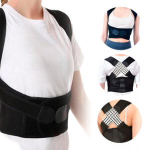 Colete Corretor Postural Ortopédico Coluna Cervical Alinha Postura Tamanho:L
