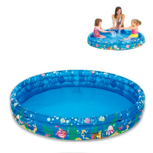 Piscina Inflável Redonda Animais Marinhos Infantil 180 Litros