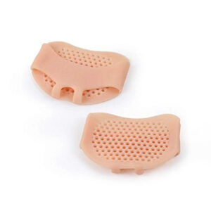 Palmilha Silicone Plantar Proteção Anti-calos No Pe Ortopedica Protetor Salto Alto Cor:Bege