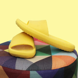 Chinelo Ortopedico Unissex Super Macio E Antiderrapante Amarelo Tamanhos:34/35