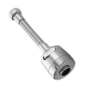 STO689 - Adaptador De Torneira Giratorio Difusor Bico Aerador 360 Cromado
