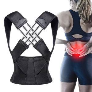 Colete Corretor Postural Ortopédico Coluna Cervical Alinha Postura Tamanho:XXL