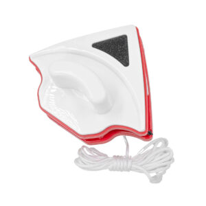 Limpador De Vidros Magnetico P/ Janelas Vidraças Facil O Uso Cor:Vermelho