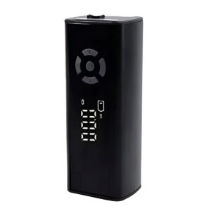 Compressor de Ar Portátil Lanterna Power Bank Visor Digital
