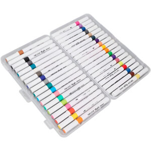 Canetinhas Coloridas Cores Acrílicas Permanente 60 Cores
