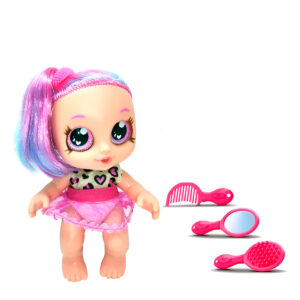 Brinquedo Boneca Fashion Cabelo Colorido Estilosa Diversão